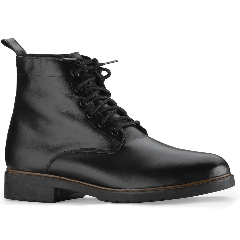 Men's Genuine Leather Boot Lined with Natural Sheepskin Ref. 5025CA