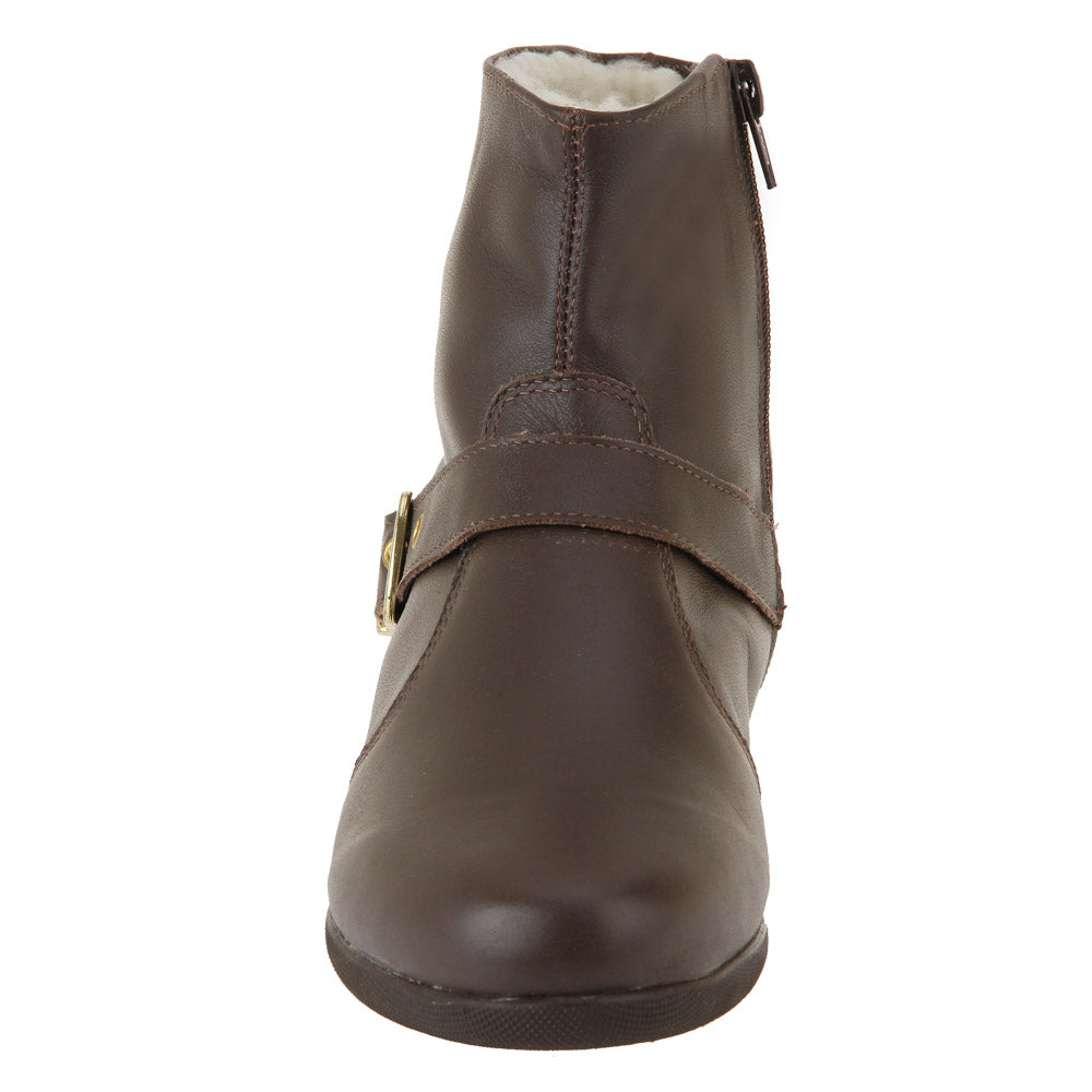 Women's Boot in Genuine Leather Lined with Natural Sheepskin Ref. 107CA